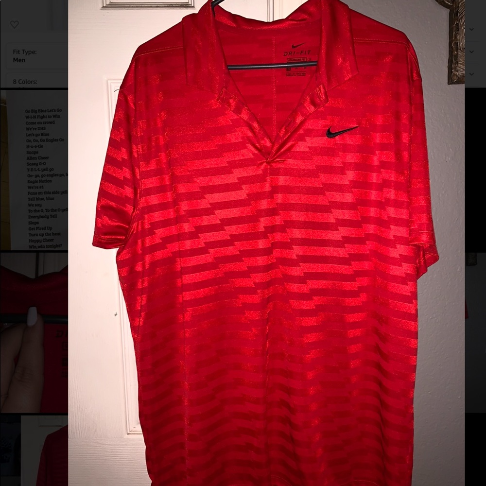 Hardly worn NIKE men’s collared shirt